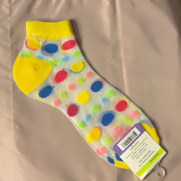 Sheer polka dot socks - Picture 2 of 3